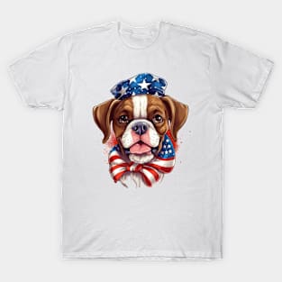 4th of July Dog #1 T-Shirt